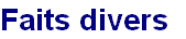 Faits divers 